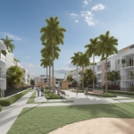 Apartamentos Tipo A 80.40 mts2 • 3 Habitaciones con closet • 2 Baños • Sala • Comedor • Cocina • Area de Lavado • Balcón • 1 parqueo PH con Terraza • 32.45 M2 Terraza Destechada y 15.52 M2 a Terraza Techada