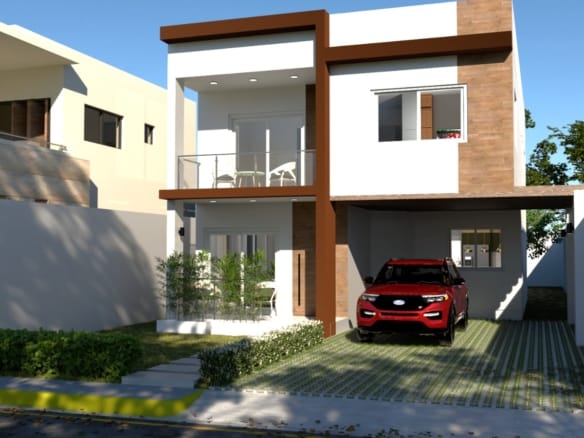 ¡Casas en Arroyo Manzano, detrás de la Embajada Americana!