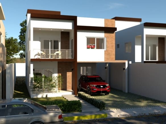 ¡Casas en Arroyo Manzano, detrás de la Embajada Americana!