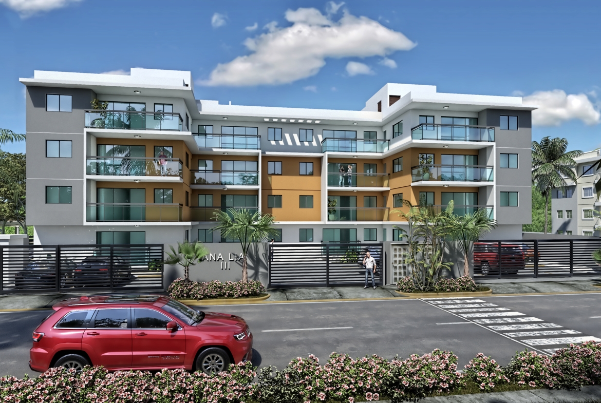 Venta de apartamentos en Mirador del Este con balcón corrido