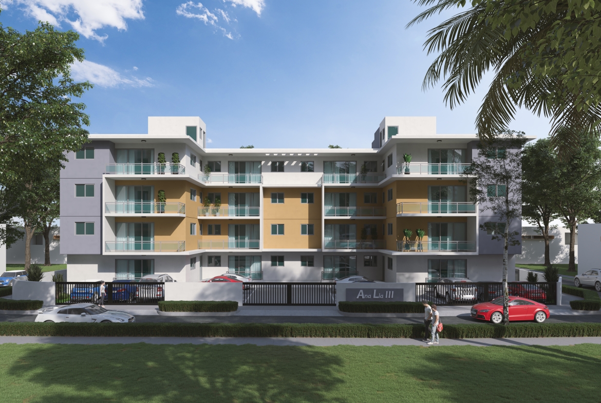 Venta de apartamentos en Mirador del Este con balcón corrido