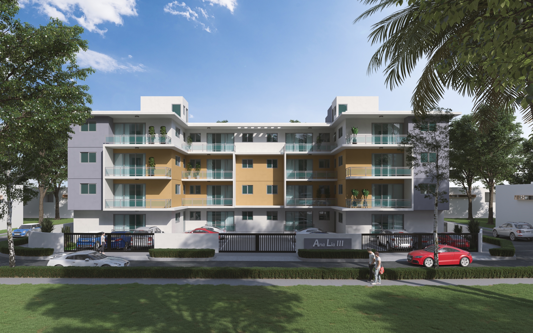 Venta de apartamentos en Mirador del Este con balcón corrido