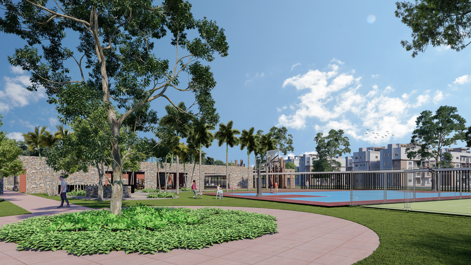 casas en venta en Santo Domingo Norte con áreas verdes y seguridad