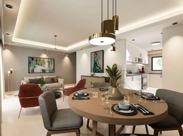 interior de los Apartamentos en la Ave. Hípica