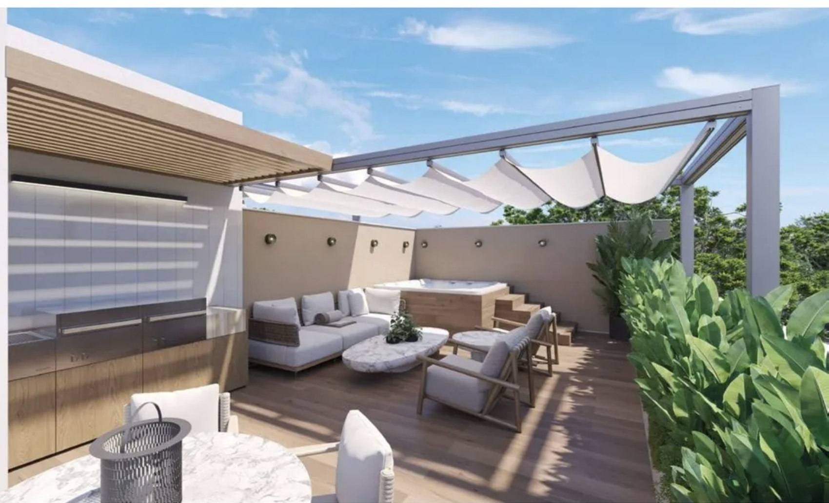 Venta de apartamentos en Prado Oriental con terraza privada