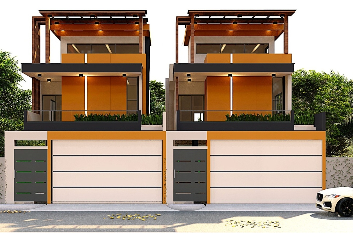 casa en venta en Prado Oriental Santo Domingo Este con terraza y patio