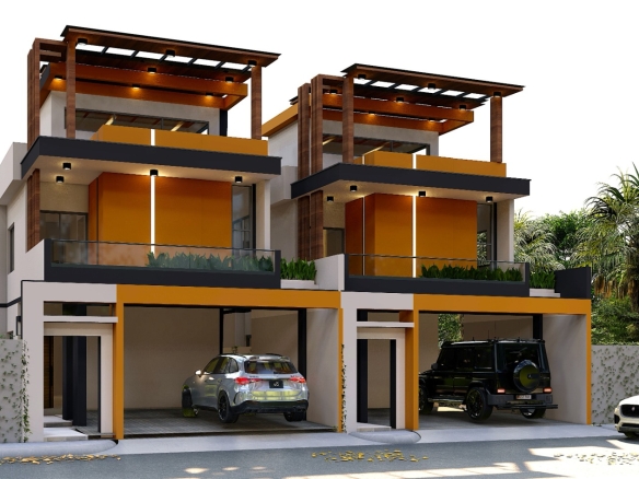 casa en venta en Prado Oriental Santo Domingo Este con terraza y patio