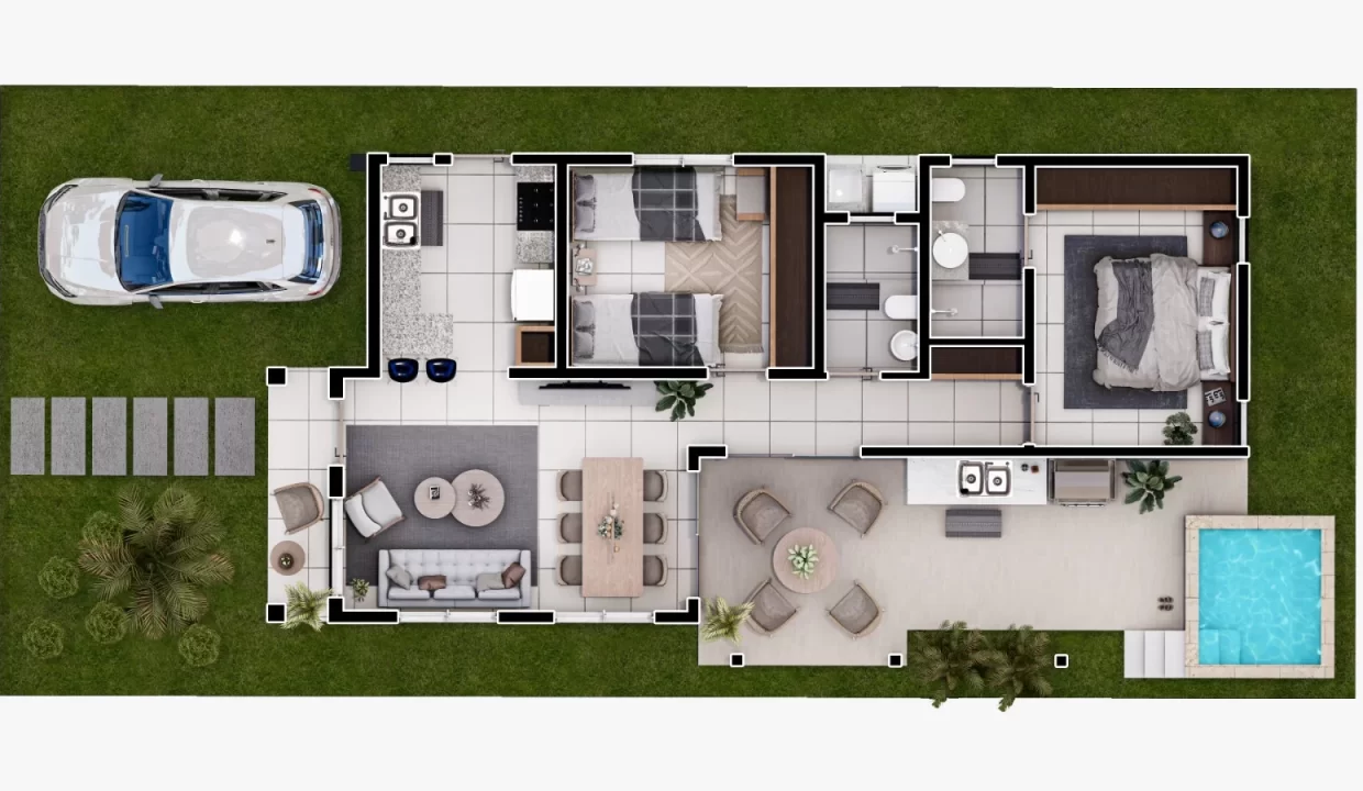 Casa en venta en Boca Chica1