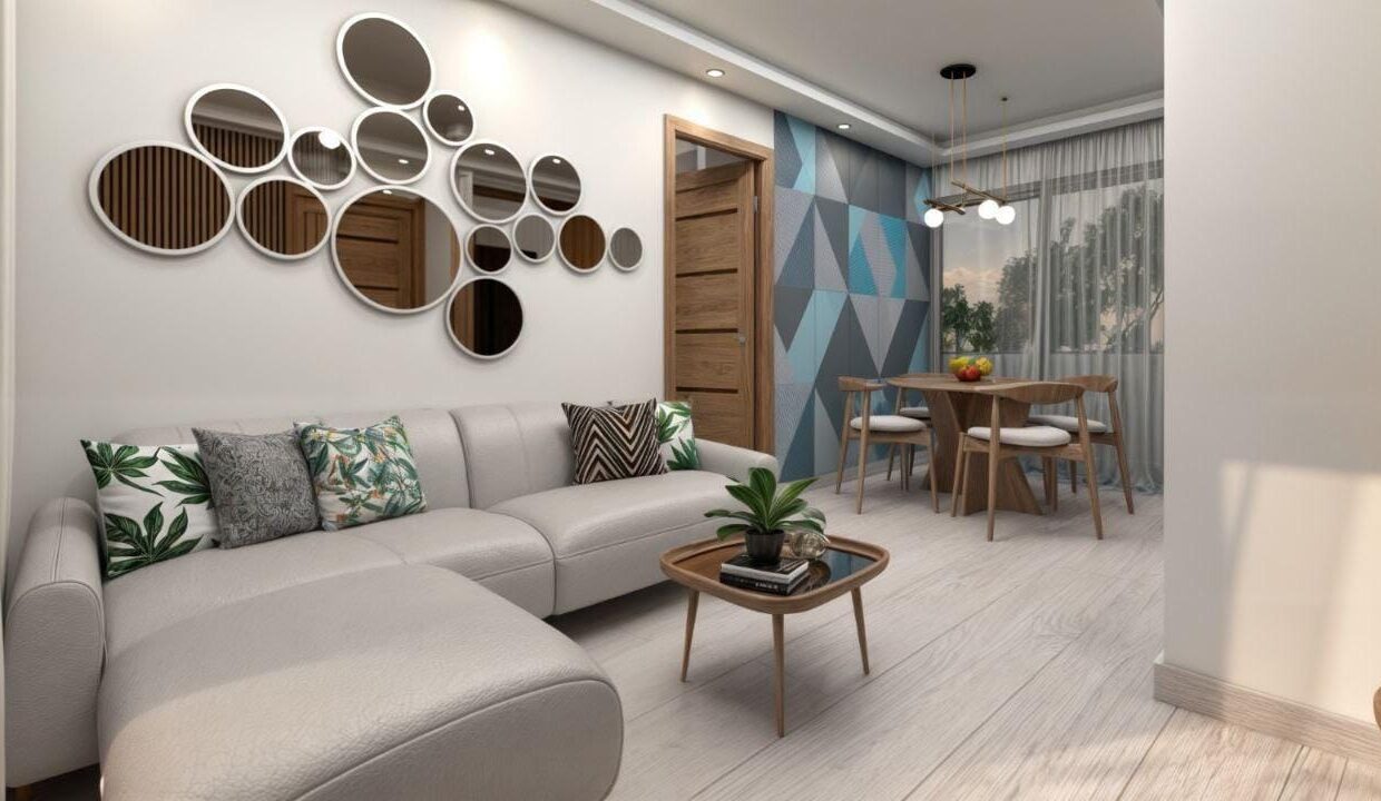 Apartamentos de 1 y 2 habitaciones a 5 minutos de la playa