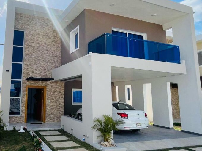 Villa en venta en Bávaro Punta Cana con piscina privada