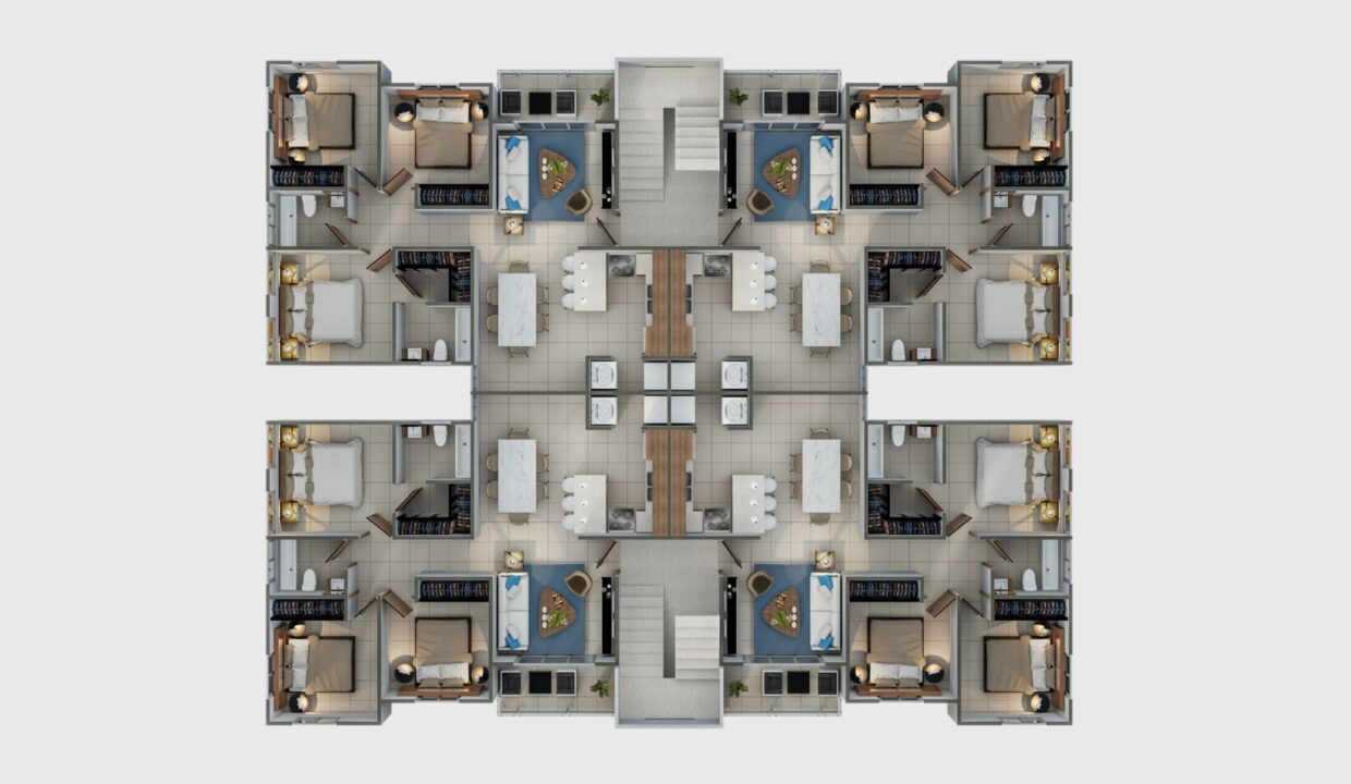 Apartamento en san Isidro con esquisita piscina1