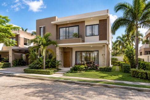 Casa moderna de 3 habitaciones en Santo Domingo Norte